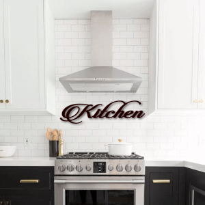 שלט Kitchen מסולסל